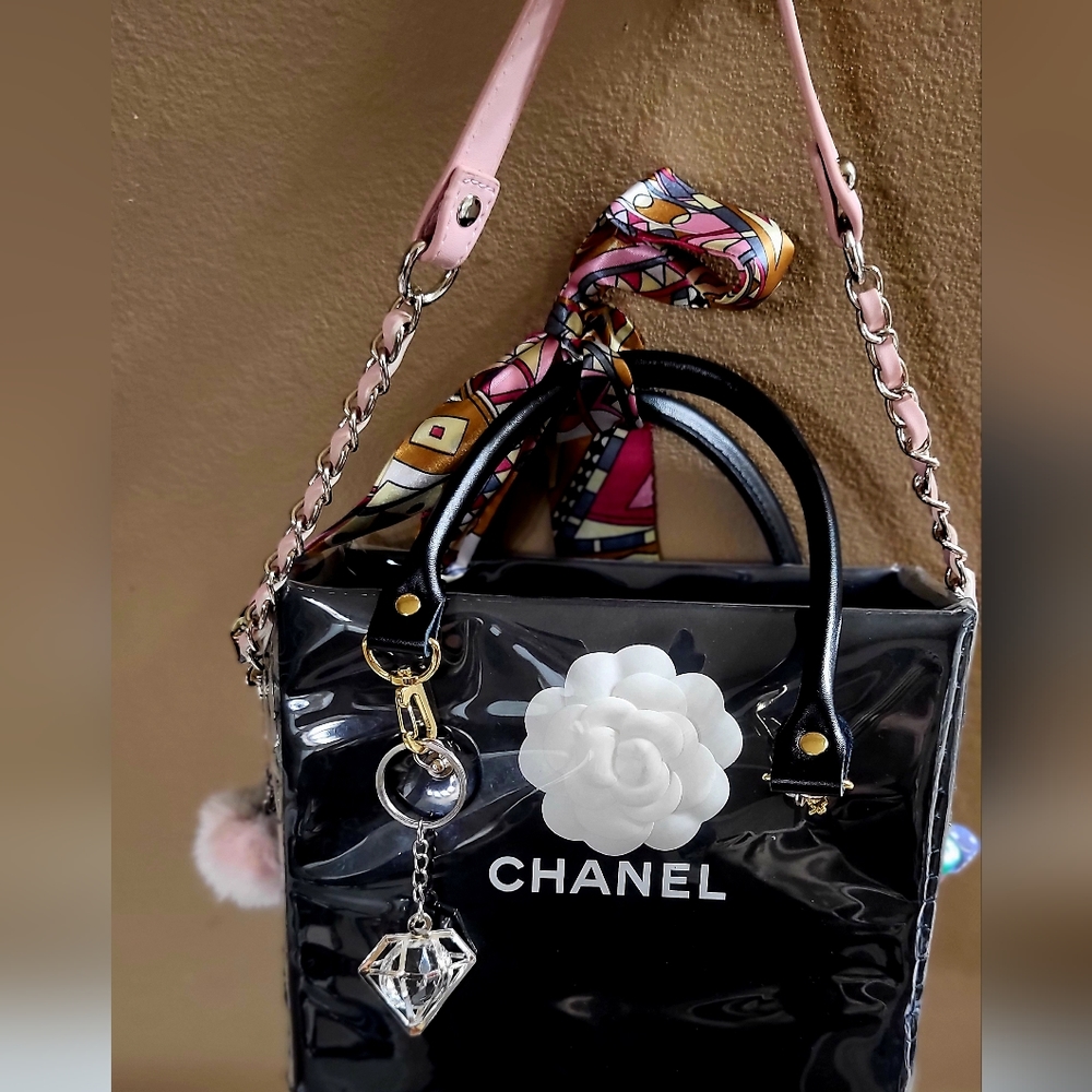 Pvc Designer Shopping Bag Tote Kit